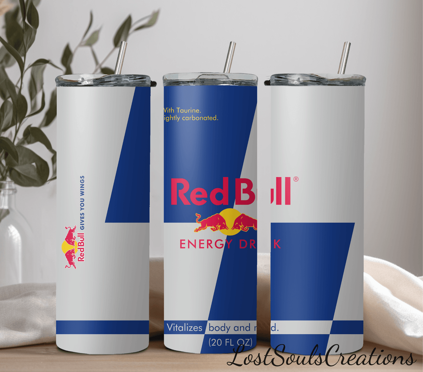 Redbull 20oz Tumbler